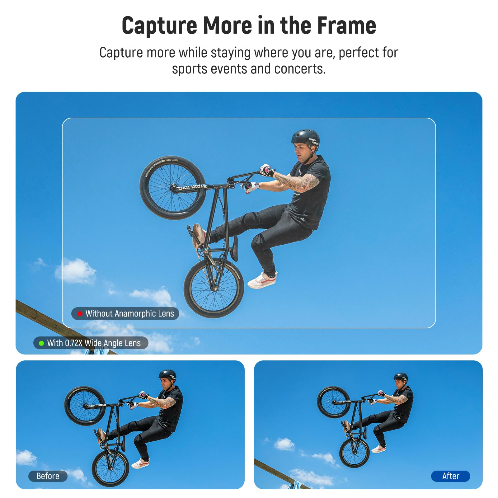 NEEWER 0,72X Weitwinkelobjektiv Für DJI Osmo Pocket 3 - 112° FOV Magnetisch Mit Displayschutzfolie