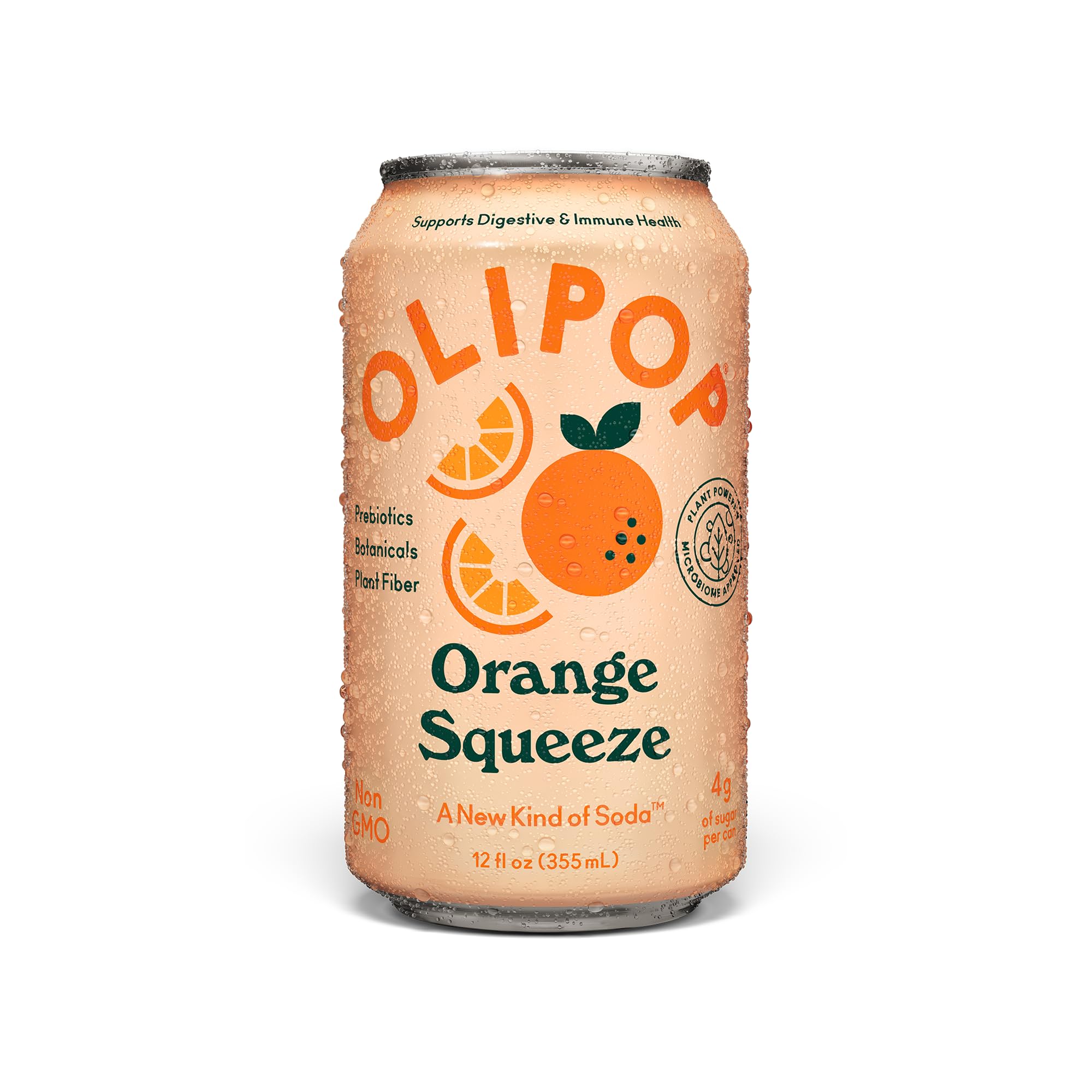 Amazon.com : OLIPOP - Orange Squeeze Sparkling Tonic, Healthy Soda