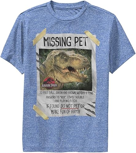 Jurassic Park Camiseta infantil Missing Pet