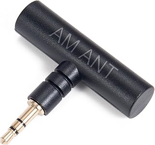 ZHIWHIS 收音机中波天线 带收纳盒 外部T型外部天线 AM接收效果 适用于ZWS-777 AN-T10
