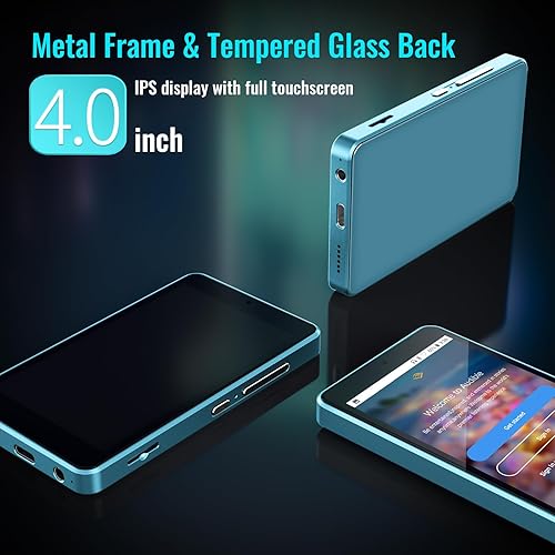 Miniatura 5 de Reproductor de MP3 para niños con control parental, Spotify Kids, Spotify, Audible, Tienda Music, reproductor de música MP4 IPS de 4.0 pulgadas de