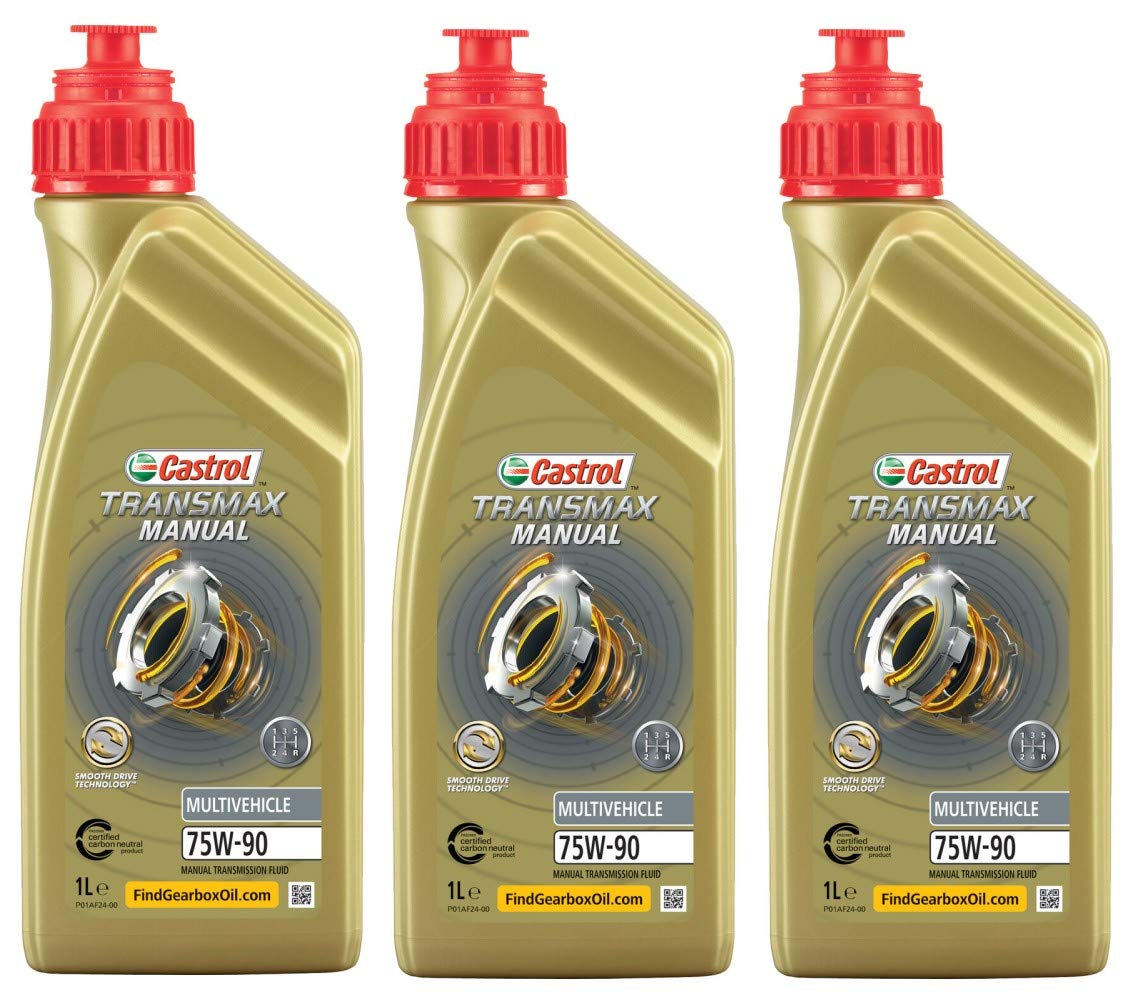 Buy Transmax Manual Multivehicle 75w90 GL4 Fully Synthetic MTF Gear Oil, 3 Litres Online at
