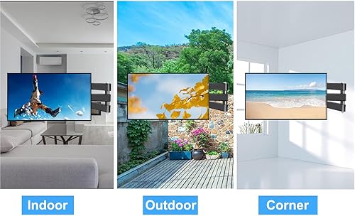 Miniatura 7 de Soporte de pared para TV para la mayoría de pantallas y monitores de pantalla plana LED LCD de 10 a 32 pulgadas de hasta 33 libras con inclinación