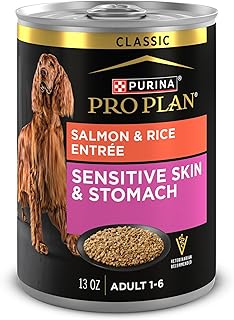 Purina Pro Plan Sensitive Skin and Stomach Dog Food Wet Classic Pate Sal...