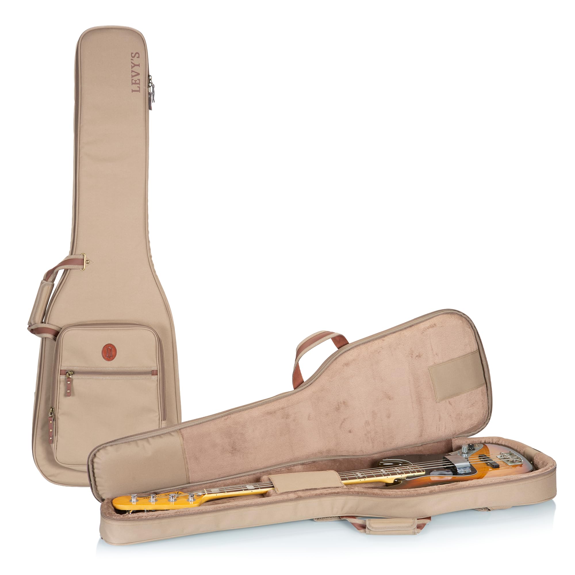 Amazon.com: Levy's Leathers (LVYBASSGB200) : Musical Instruments