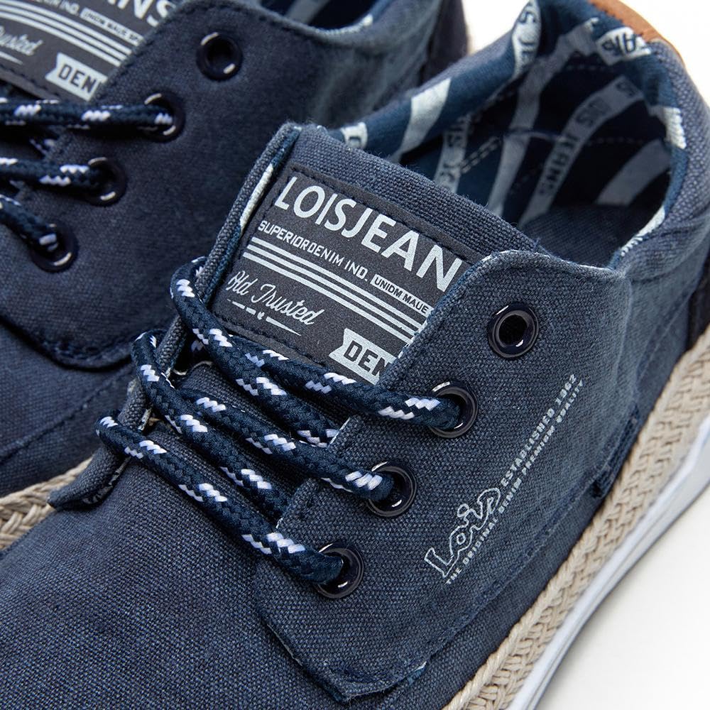 Bamba Yute Textil con Cordones Lois - para: Hombre