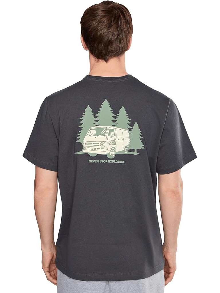 Gray The North Face Van Life Relaxed Short Sleeve Tee Graphic