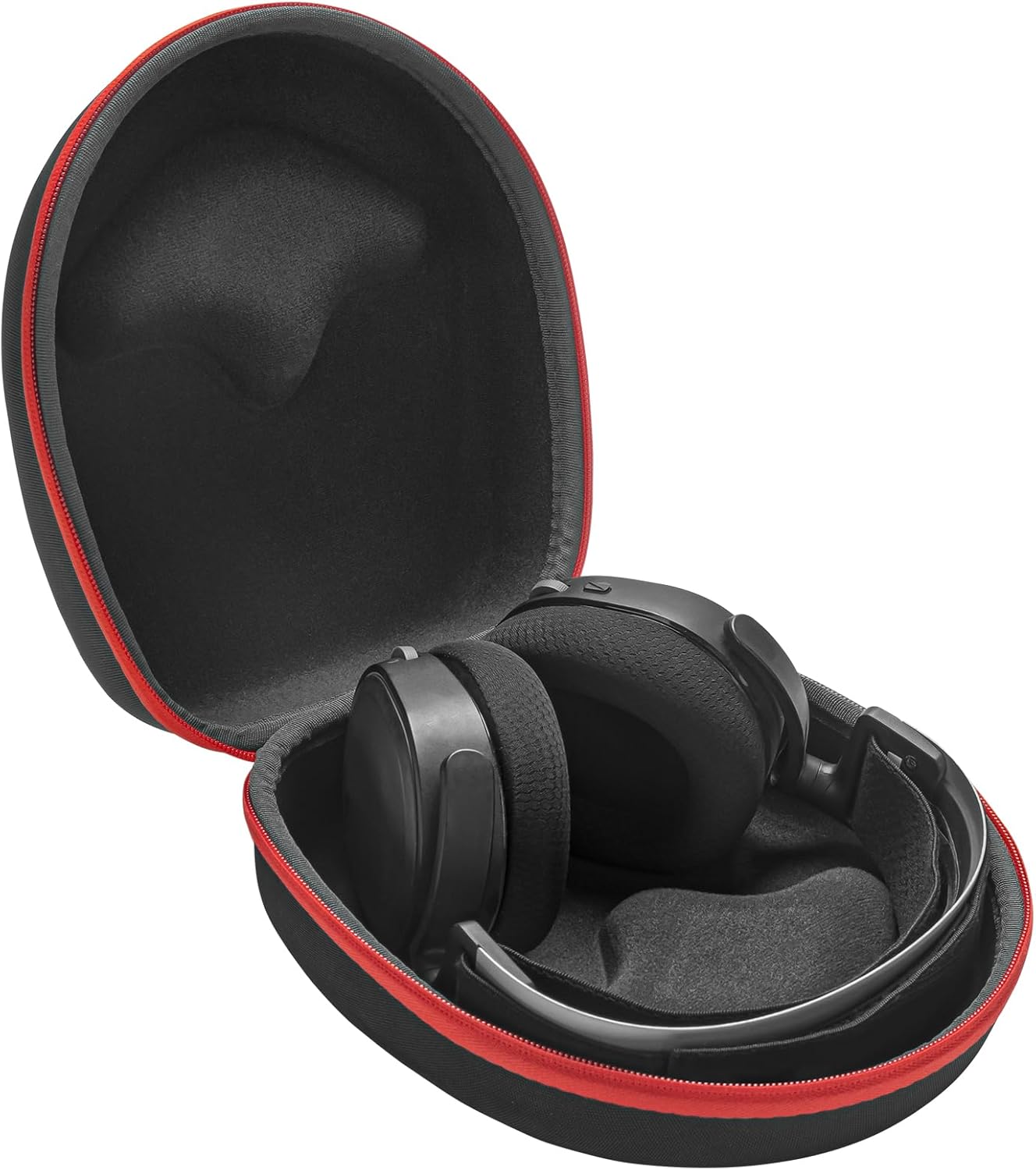 Geekria Shield Headphones Case Compatible with SteelSeries Arctis 9X/9/7X/7/1, Arctis Nova PRO 7P, Replacement Hard Shell Travel Carrying Bag (Dark Grey)