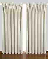 遮光カーテン　1枚　一級遮光　アイボリー 厚手 防寒 断熱 Amazon｜1級遮光カーテン アイボリー 2枚入 巾130cm×丈300cm