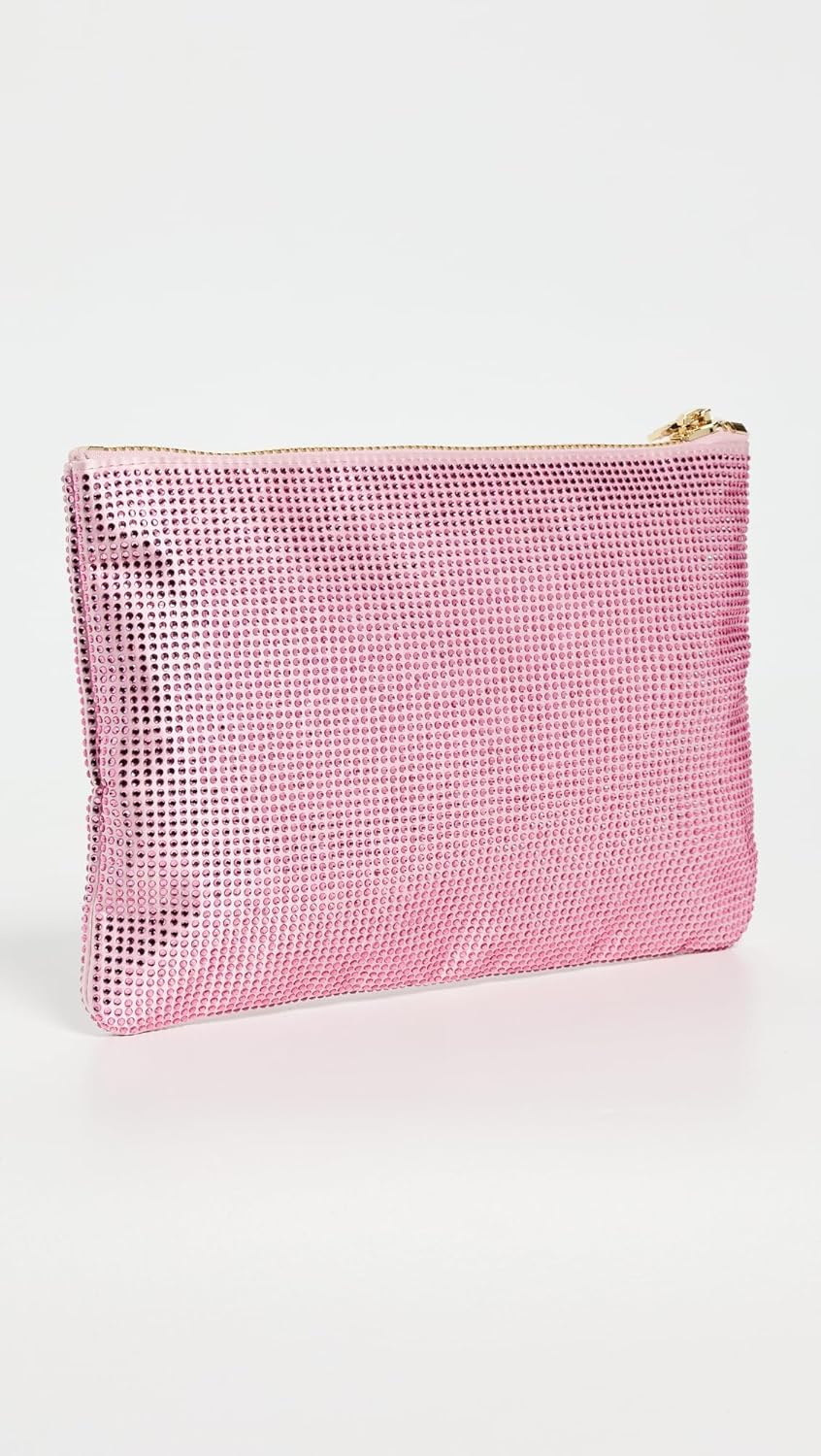 Stoney Clover Lane Women's Flat Pouch, Pink Sparkle, One Size - Image 4