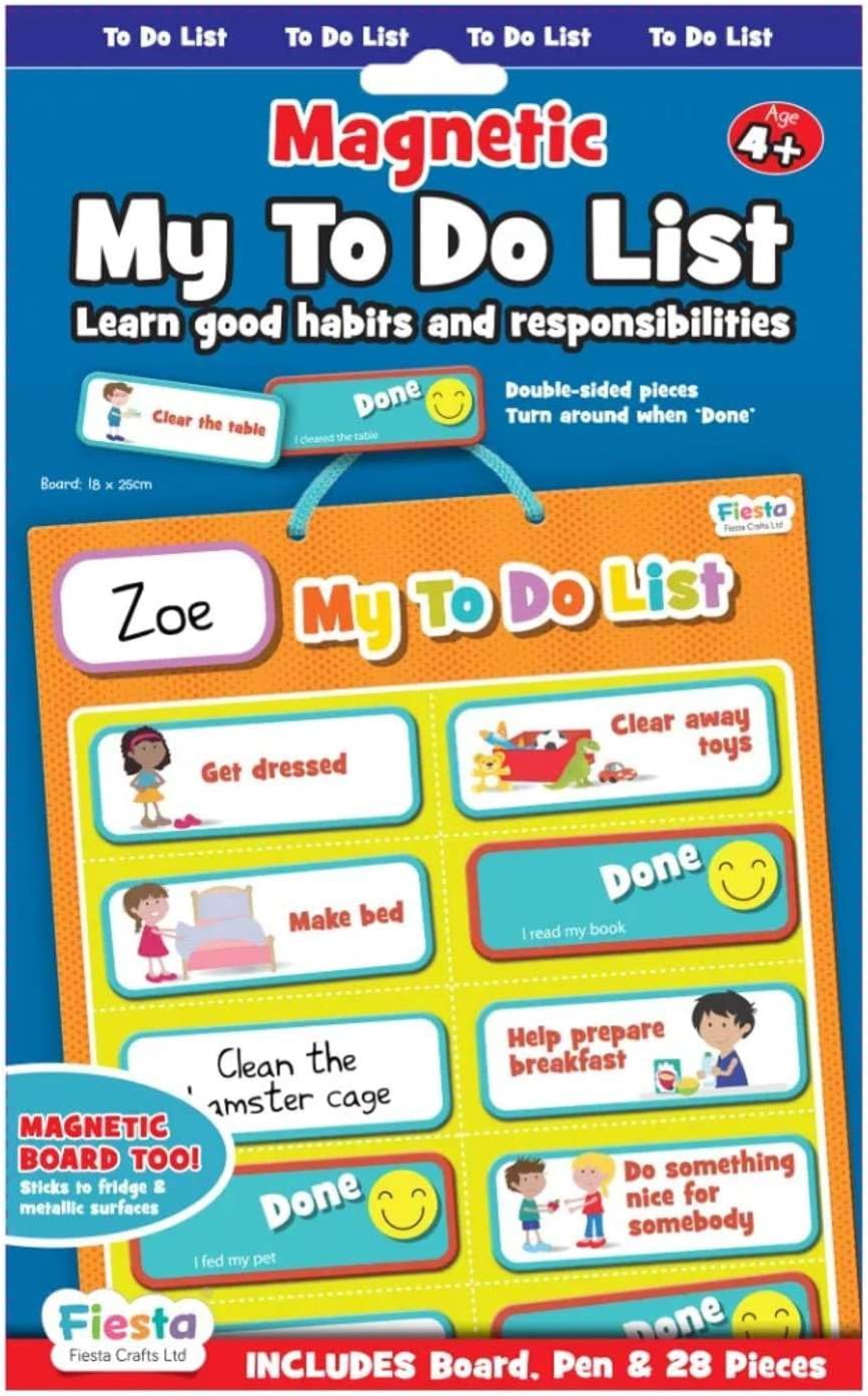 Fiesta Crafts Magnetic My to Do List