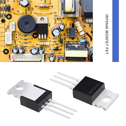 Miniatura 2 de ECSiNG 20pcs IRF9540 MOSFET transistor MOSFET Tubos de efecto de campo 23A 100V 3 Pin P-Channel Rectificador Accesorios Electrónicos Reemplazo