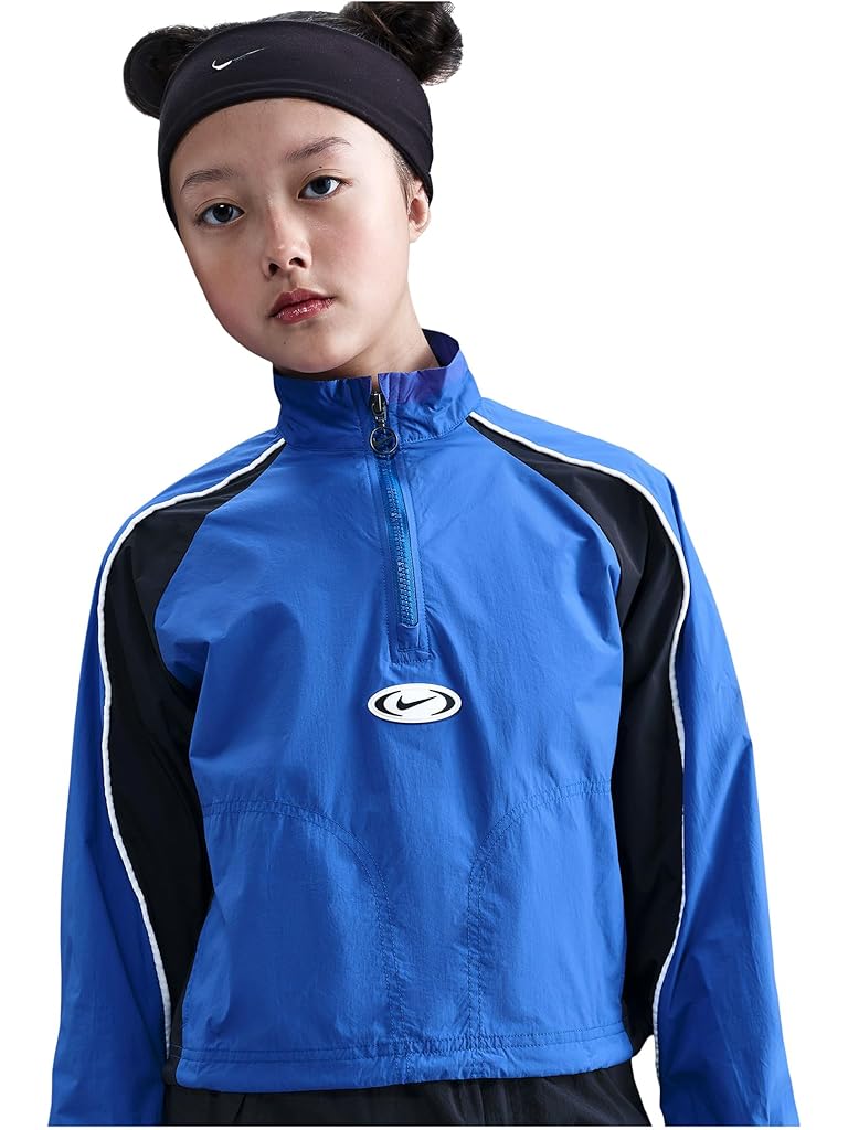 Blue Nike Sportswear Track Jacket (Big Kid)