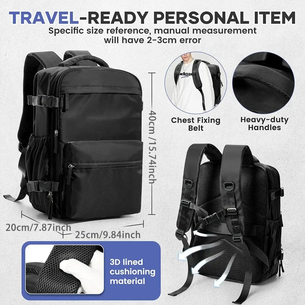 Męski plecak kompresyjny próżniowy: Travel & Tech Ready