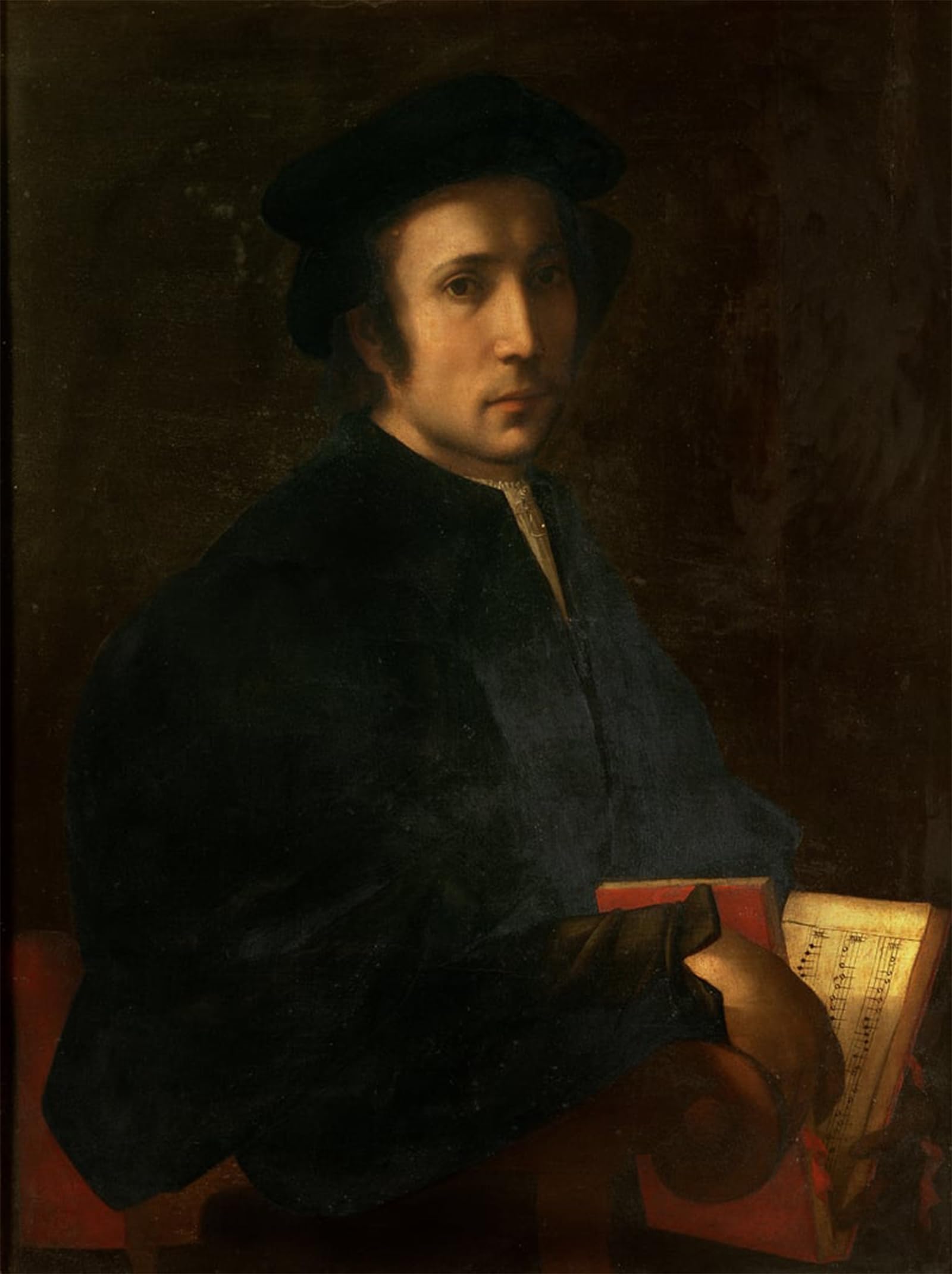 POSTERIIk Famous Animal Posters Vintage Picture Portrait of the Musician Francesco ajolle by Jacopo Pontormo Modern Wall Decor for Home Decor 60x90cm