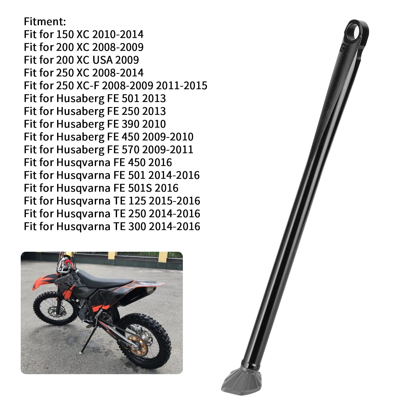 EBTOOLS béquille de bicyclette Réglable universel en alliage d'aluminium vélo vélo béquille
