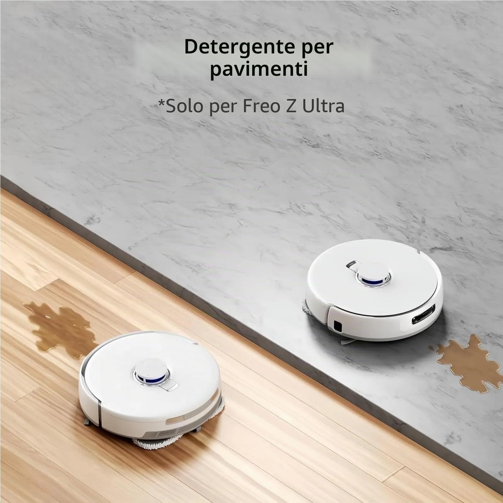 Detergente for pavimenti for robot aspirapolvere e lavapavimenti, compatibile con Narwal Freo Z Ultra, soluzione detergente for pavimenti multisuperficie