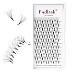 Premade Fans Eyelash Extensions 10D Lash Extensions Premade Fans 0.05 0.07 Thickness Pre Fanned Volume Lash Extensions C D Curl by FADLASH (10D-0.07-D, Mix 8-14mm)