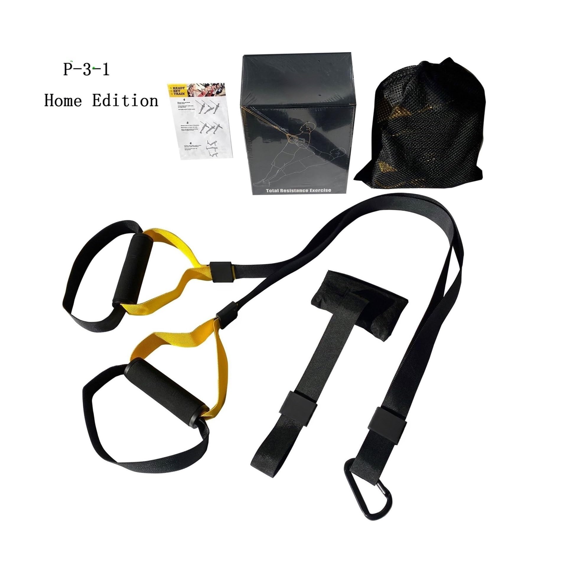 Widerstandsbänder mit Griffen P3-TRX Widerstandsgerät for Aufhängen, Yoga-Fitnessband