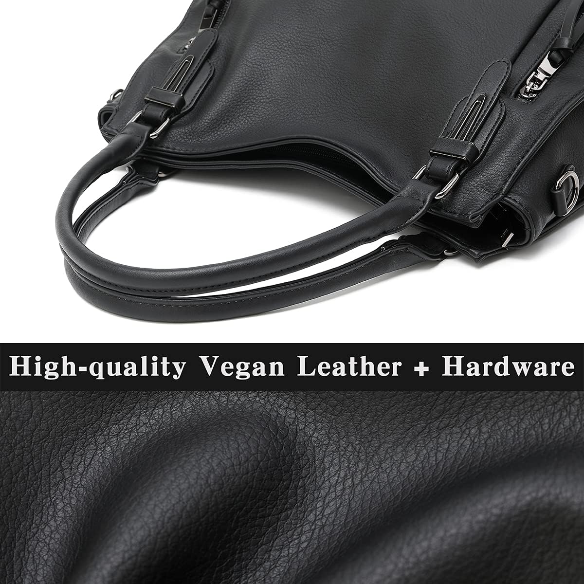 lapsting Hobo Bags for Women Handbags Purse Ladies Boho Shoulder Bag Crossbody Purses Faux Leather - Image 7