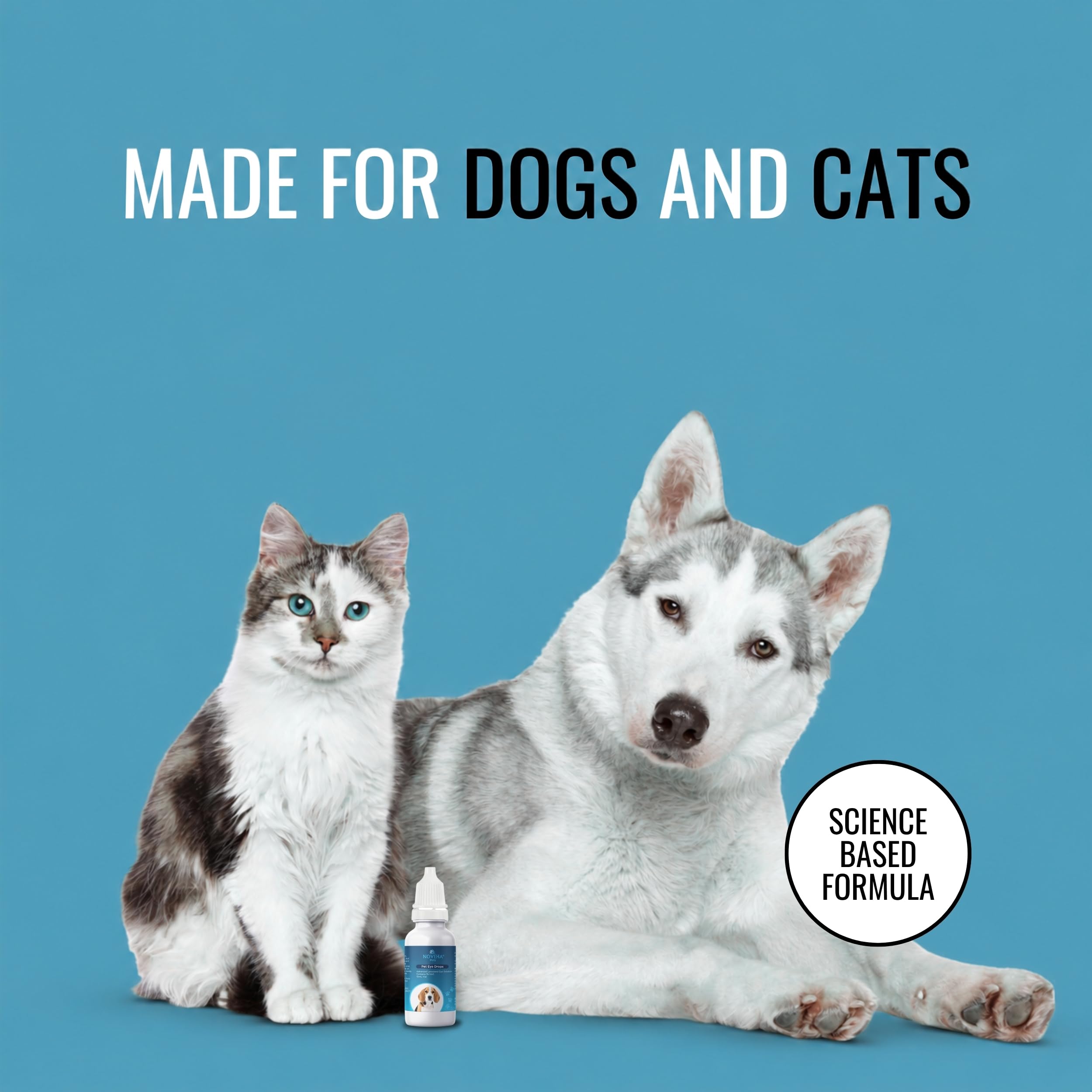 NOVEHA Pet Drops | Advanced Lanosterol Solution + NAC (2 x 10 mL) — Amazon image 10