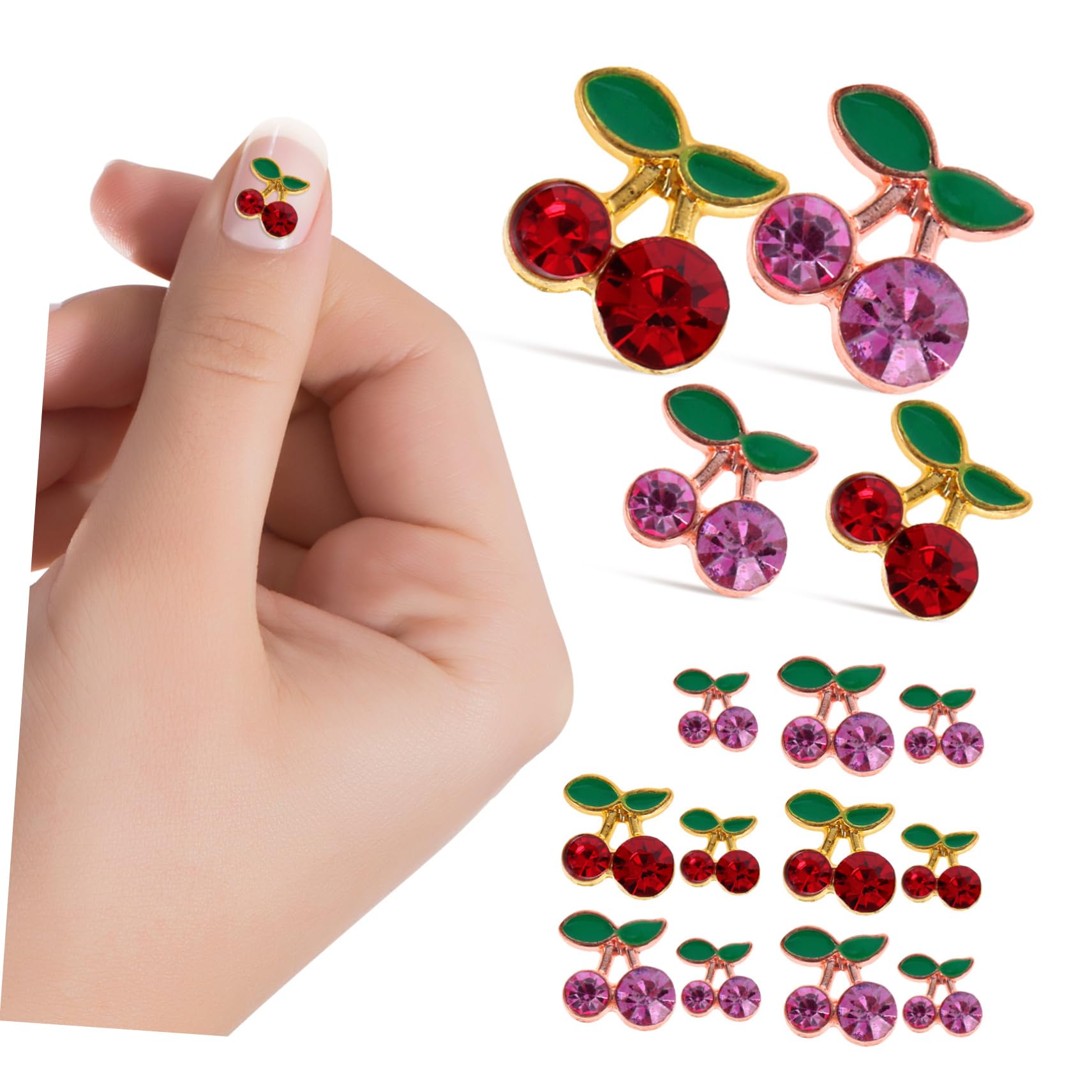 VICASKY 5 Set Charms Per Unghie Decorazioni Per Nail Art E Design Unico E Per Manicure Te Per Unghie Naturali E 32 Pezzi*5