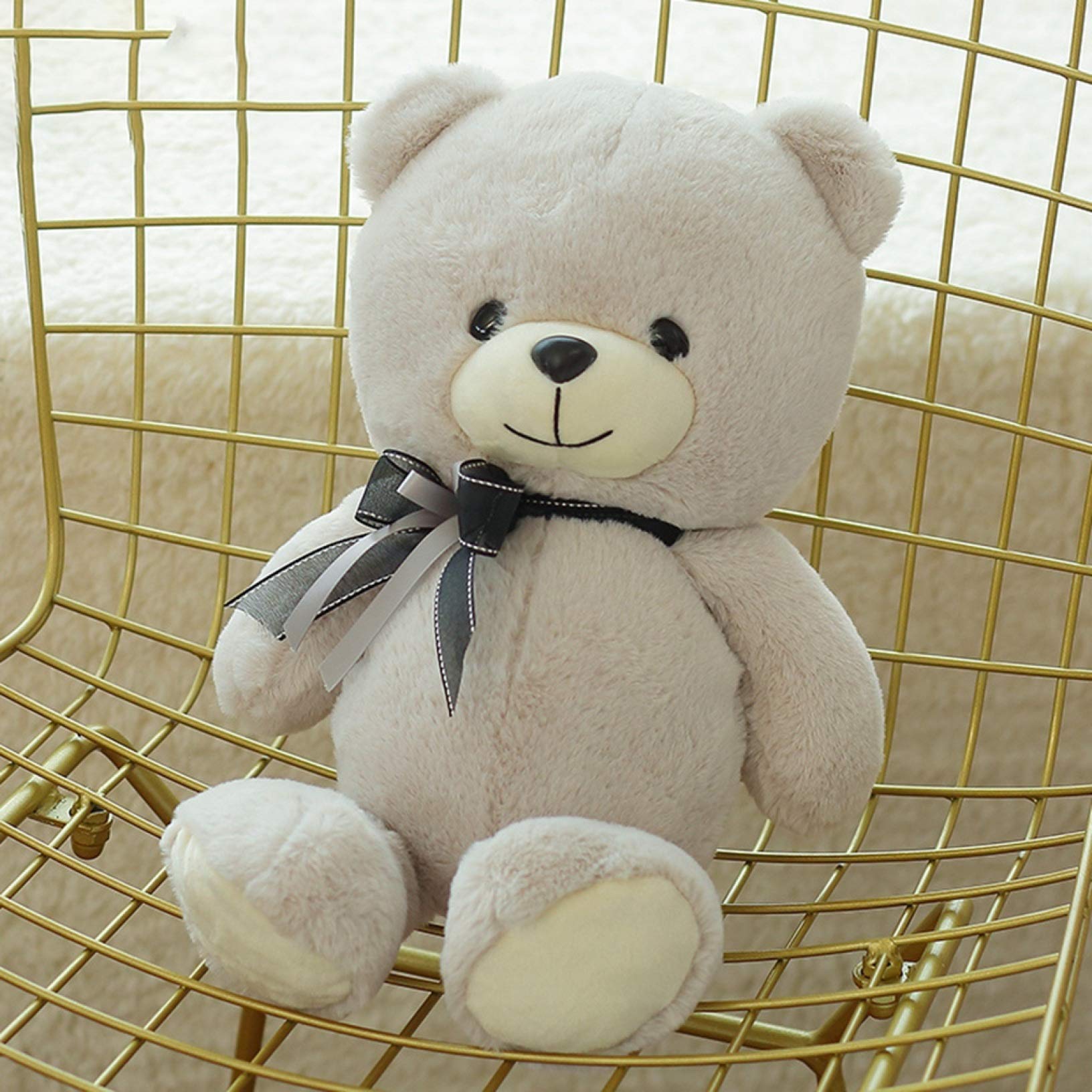 Amazon｜ぬいぐるみ 座り グレー クマ 50cm 熊 クマ 熊ぬいぐるみ