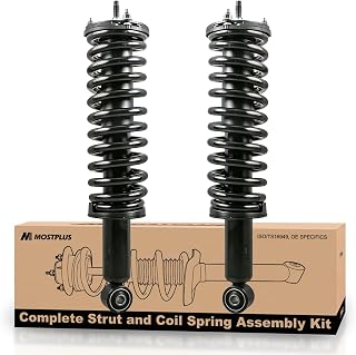 MOSTPLUS Front Pair Complete Strut Spring Assembly Compatible for 1995-2004 Toyota Tacoma 4WD Replaces 171352L 171352R Left & Right Shock Coil