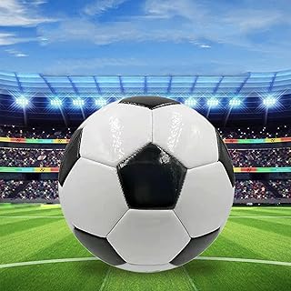 SUQ Dimensione Tradizionale 5 Pelle Sintetica Calcio, per la Formazione di Bambini e Adulti Concorsi di Pratica, Divertimento, Giochi per Interni/Esterni, Ideale per Parco, Spiaggia