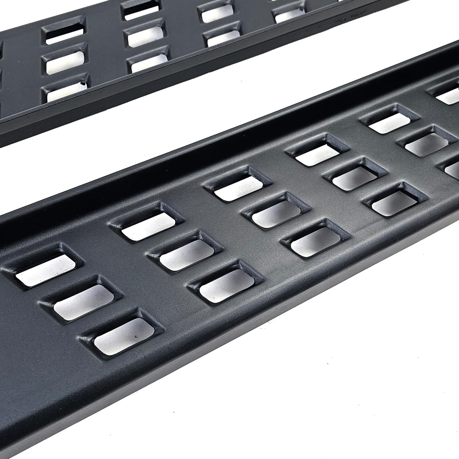 Trittbretter Schwarz passend für Ford Ranger T6 T7 T8 12-23