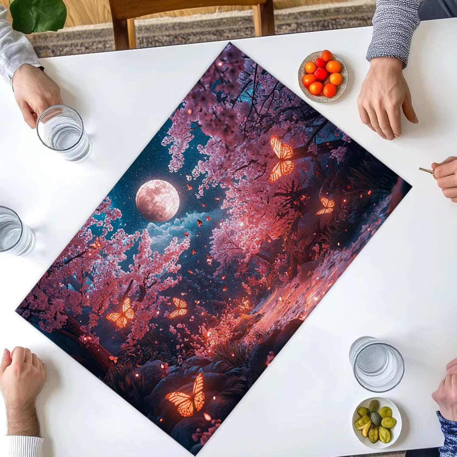 1000 sztuk puzzli, krajobraz księżyca 1000 sztuk puzzli dla dorosłych, prezent rocznicowy, prezent świąteczny, dekoracja domu, zapobieganie zwyrodnieniu mózgu u osób starszych v-990