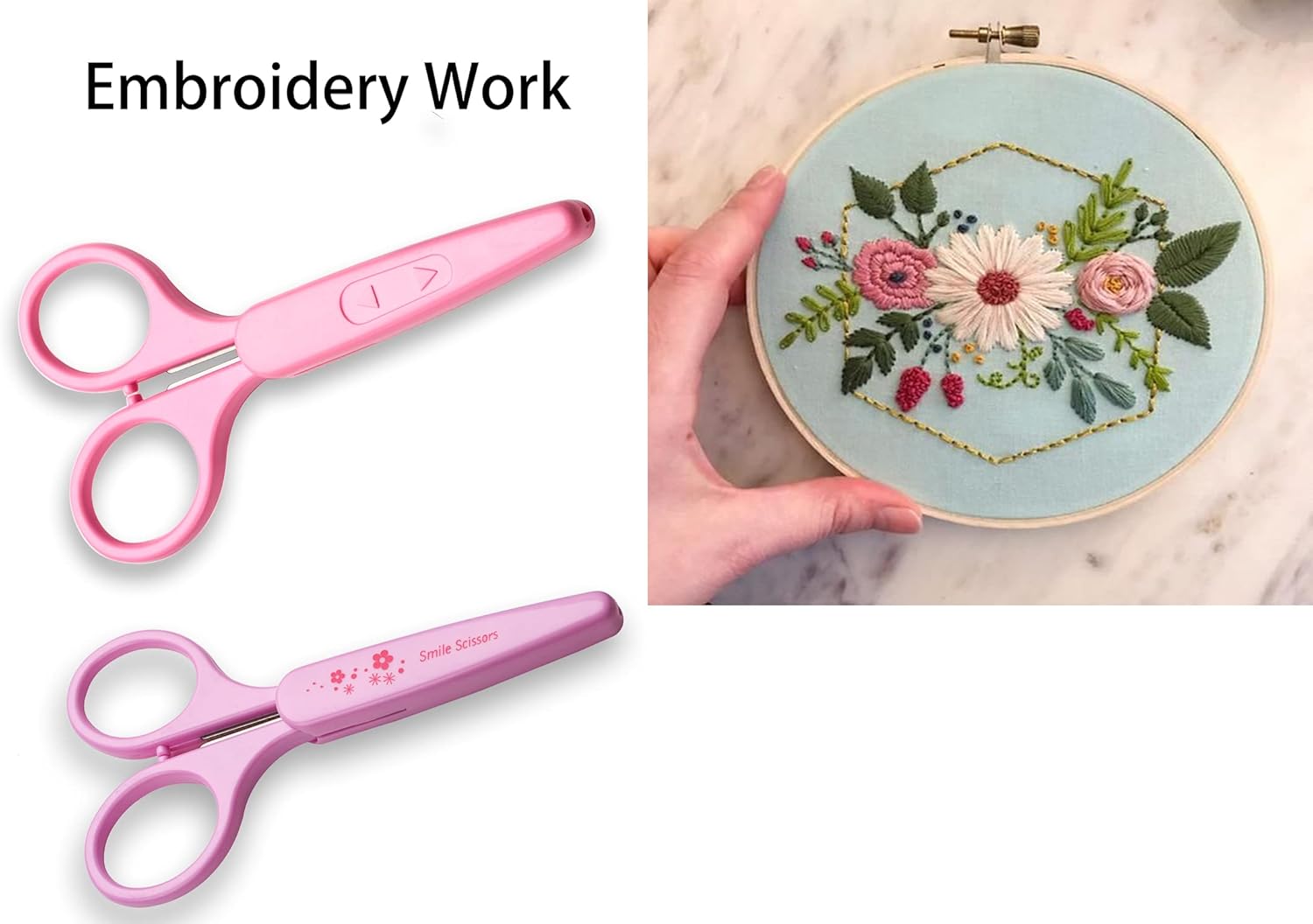 PAFASON 4" Stainless Steel Detail Craft Scissors Set with Straight & Precise Tips & Safety Cover Ideal for Scrapbooking, Paper Cutting, Sewing, Crafting, Quilting : Arts, Crafts & Sewing