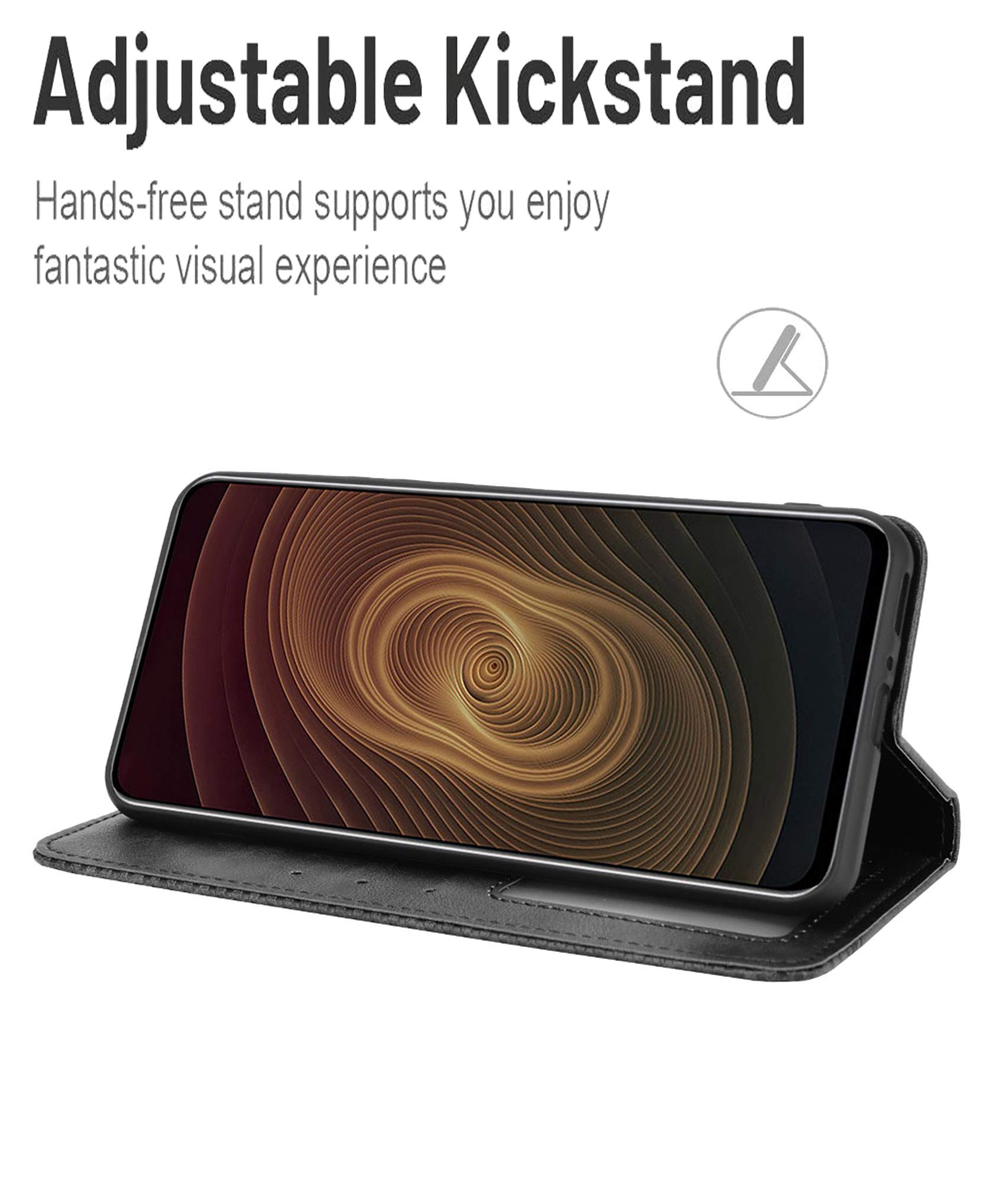Custodia per Oppo Reno 5 5G copertina portacarte funzione supporto