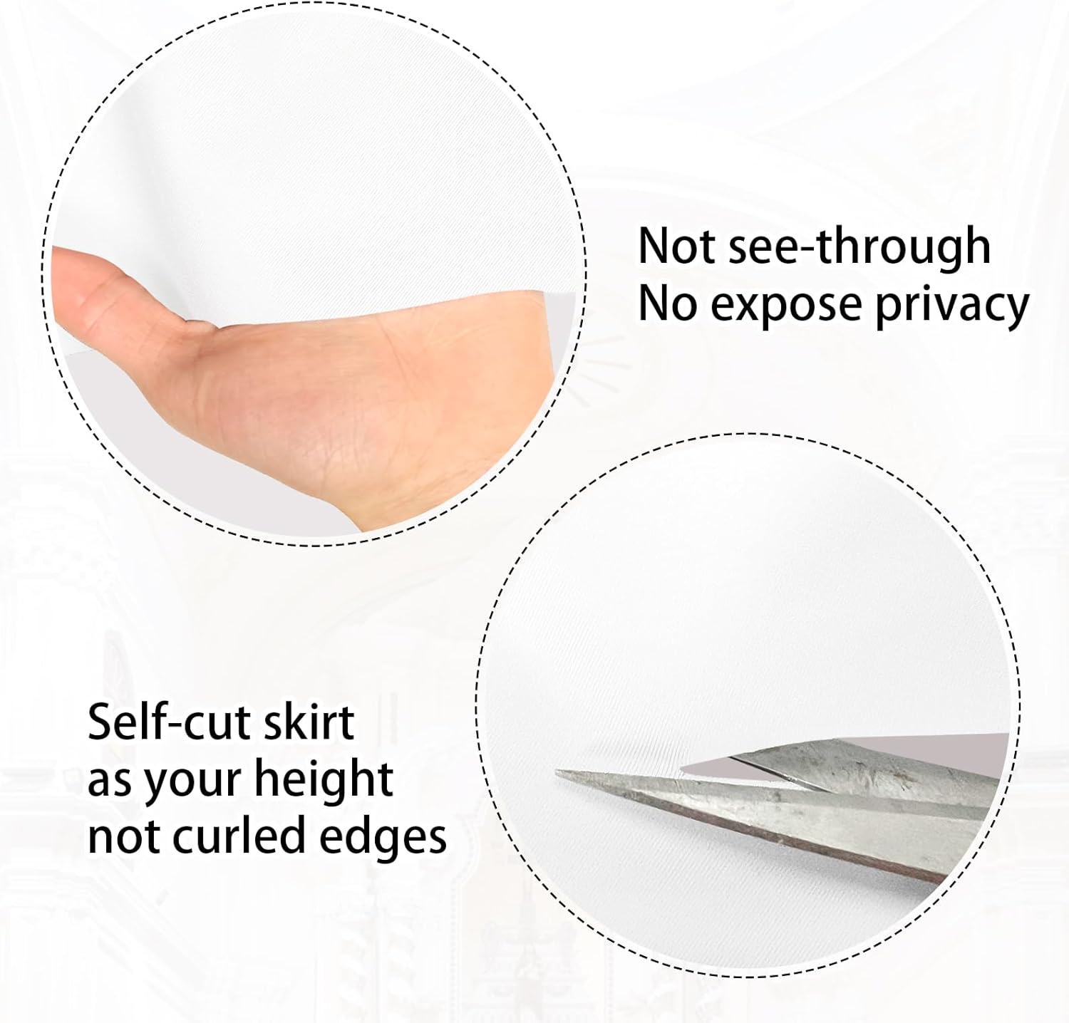 Women Praise Dance Dress Liturgical Metallic Worship Dress Long Sleeve Fit Full Length Dancewear - Image 5