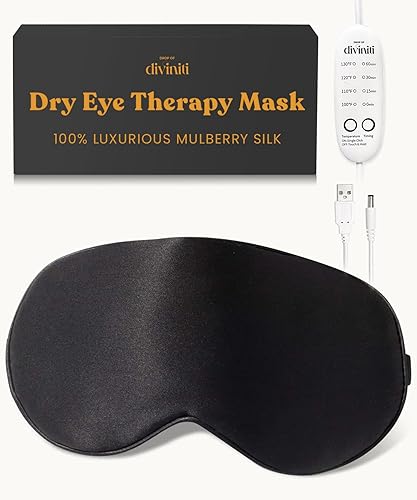 Miniatura 8 de Máscara de ojos térmica para alivio de ojos secos, tratamiento de ojos de orzuelo, máscara de ojos sinusal, máscara de ojos eléctrica para ojos