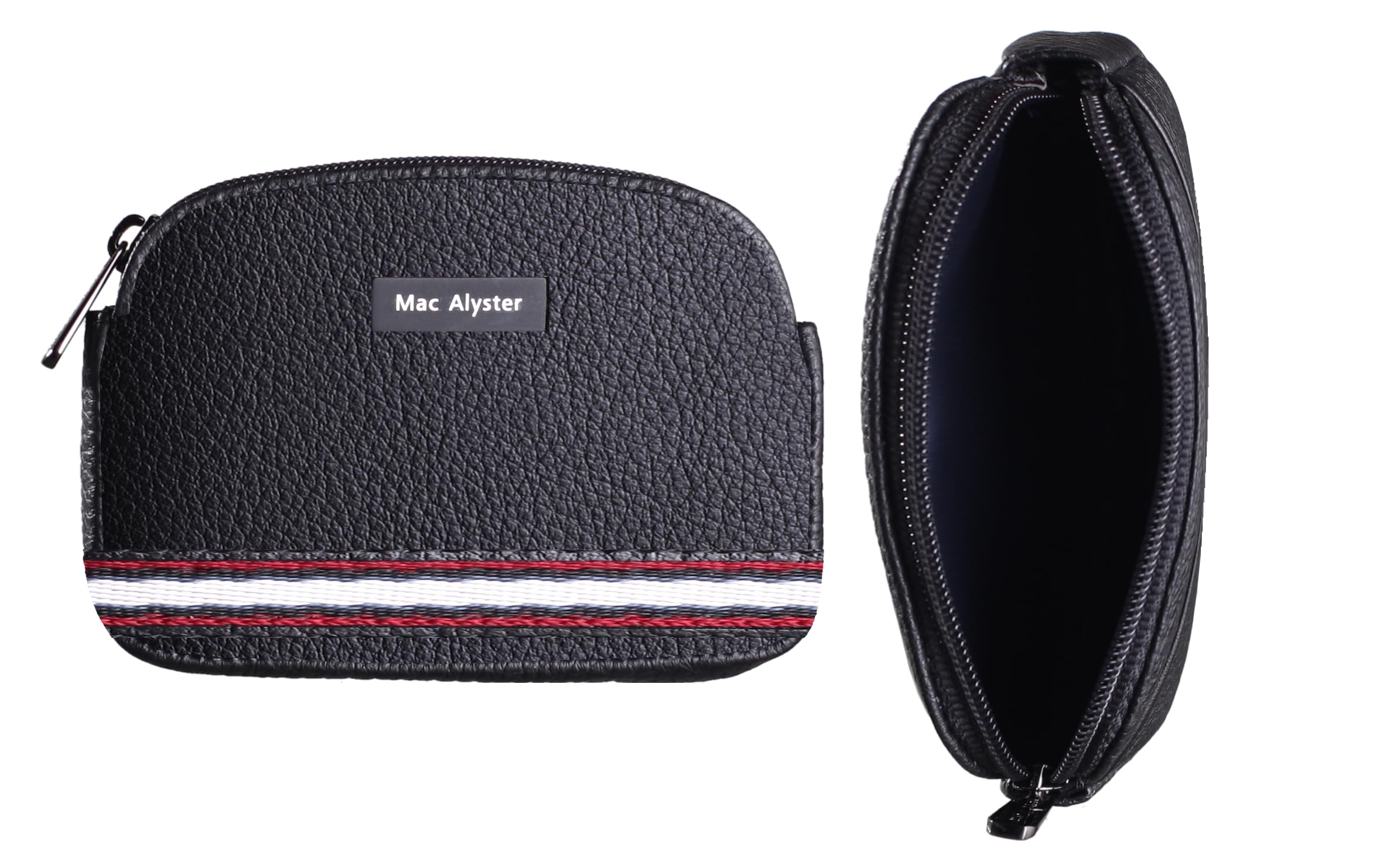 MAC ALYSTER Porte Portemonnaie Noir One Size Women's, Black, Standard Size, Casual