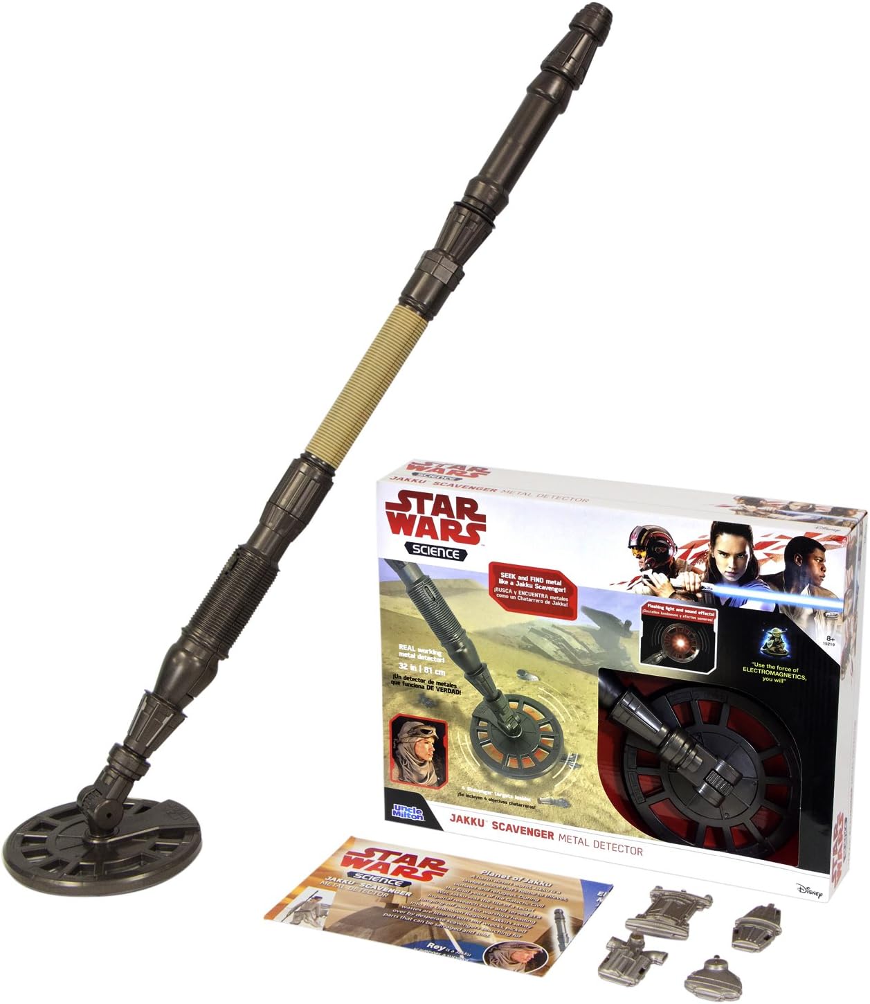 Basic Fun Uncle Milton Star Wars Jakku Scavenger Metal Detector