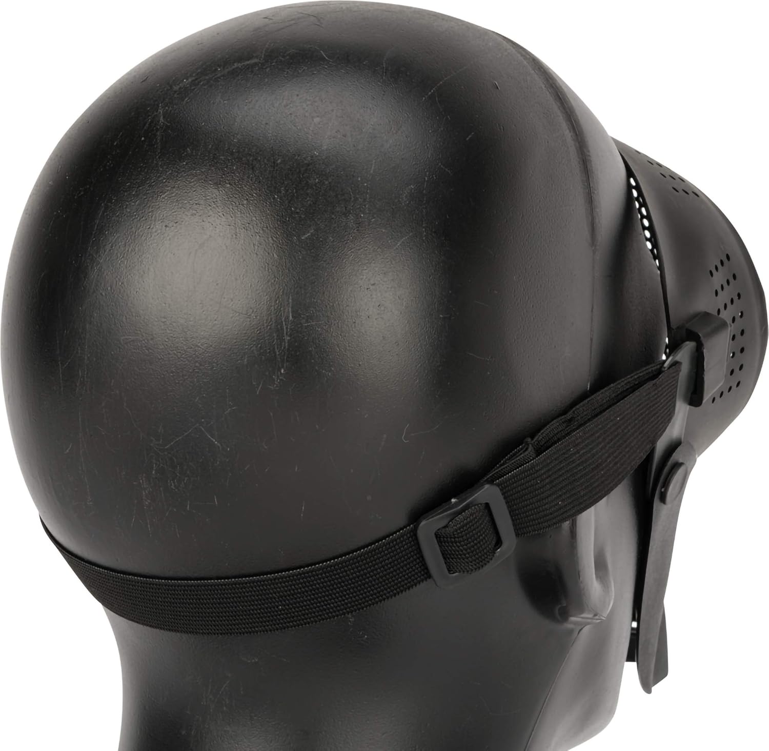 Evike Airsoft - SanSei Type Tactical Low Profile Airsoft Mesh Face Pro (Color: Black)