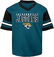 Vista 12 de Outerstuff NFL Teams - Camiseta tipo jersey de punto para niños y jóvenes varones con logotipo del equipo (8-20)
