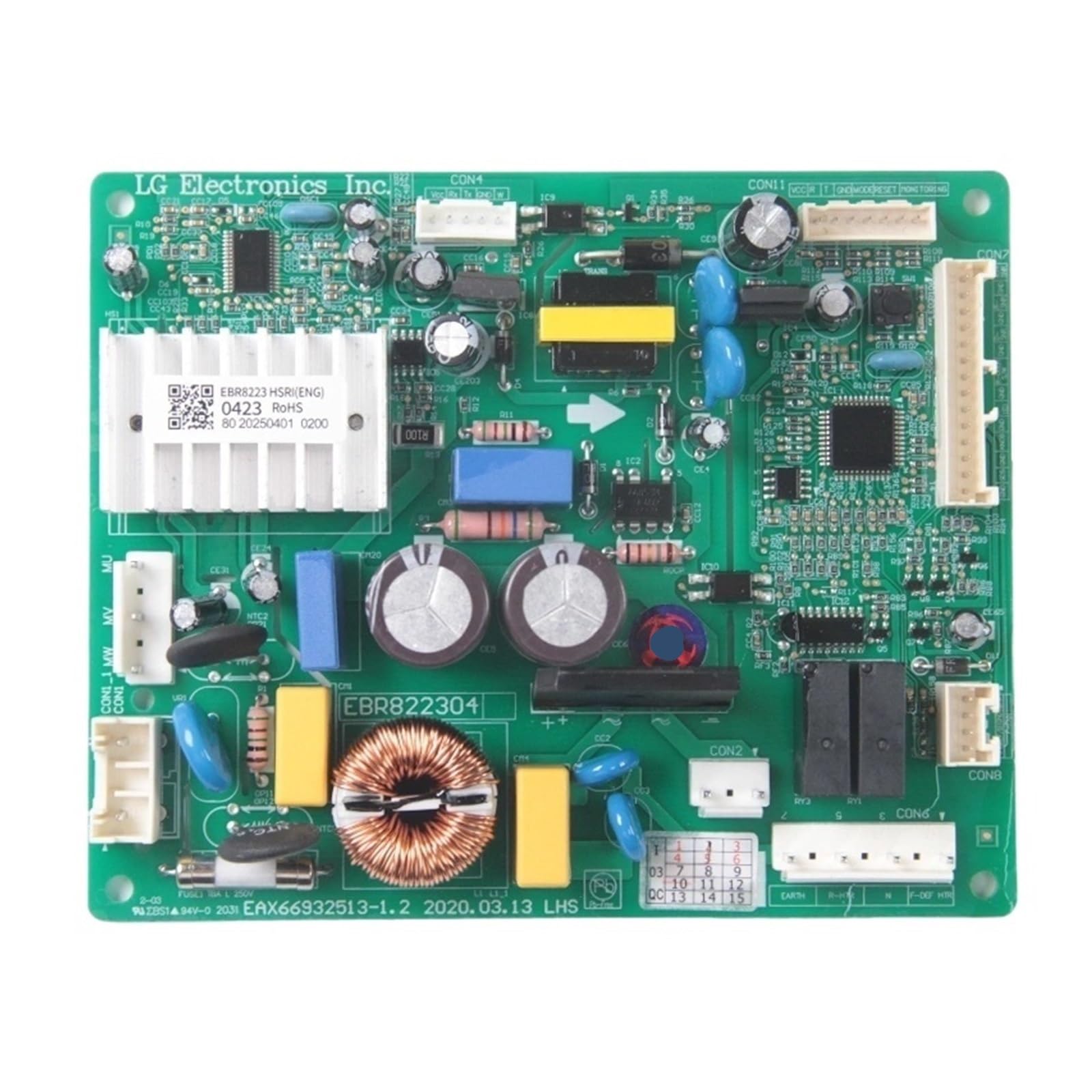 Piezas de congelador de repuesto PCB EBR82230423 modulo electronico y tablero de control refrigerador