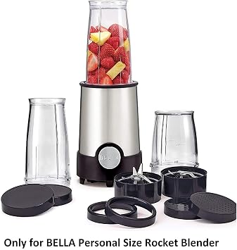 BELLA Personal Size Rocket Blender replacement parts (Cross blade , 3-1/4 diameter)