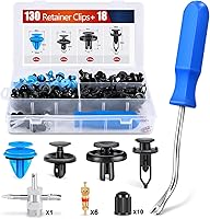 Vista 13 de Nilight - 101 clips de retención para parachoques y protector de salpicaduras, insertos metálicos para Acura, Honda 91503-SZ3-003 91503-SZ5-003