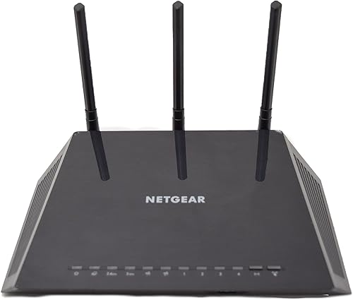 Miniatura 2 de Router WiFi inteligente AC1750 Netgear, doble banda gigabit 802.11ac (R6400-100NAS), Negro