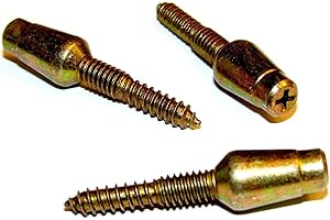 3-Pack Door Hinge Security Pin Screws: Enhanced Home Protection