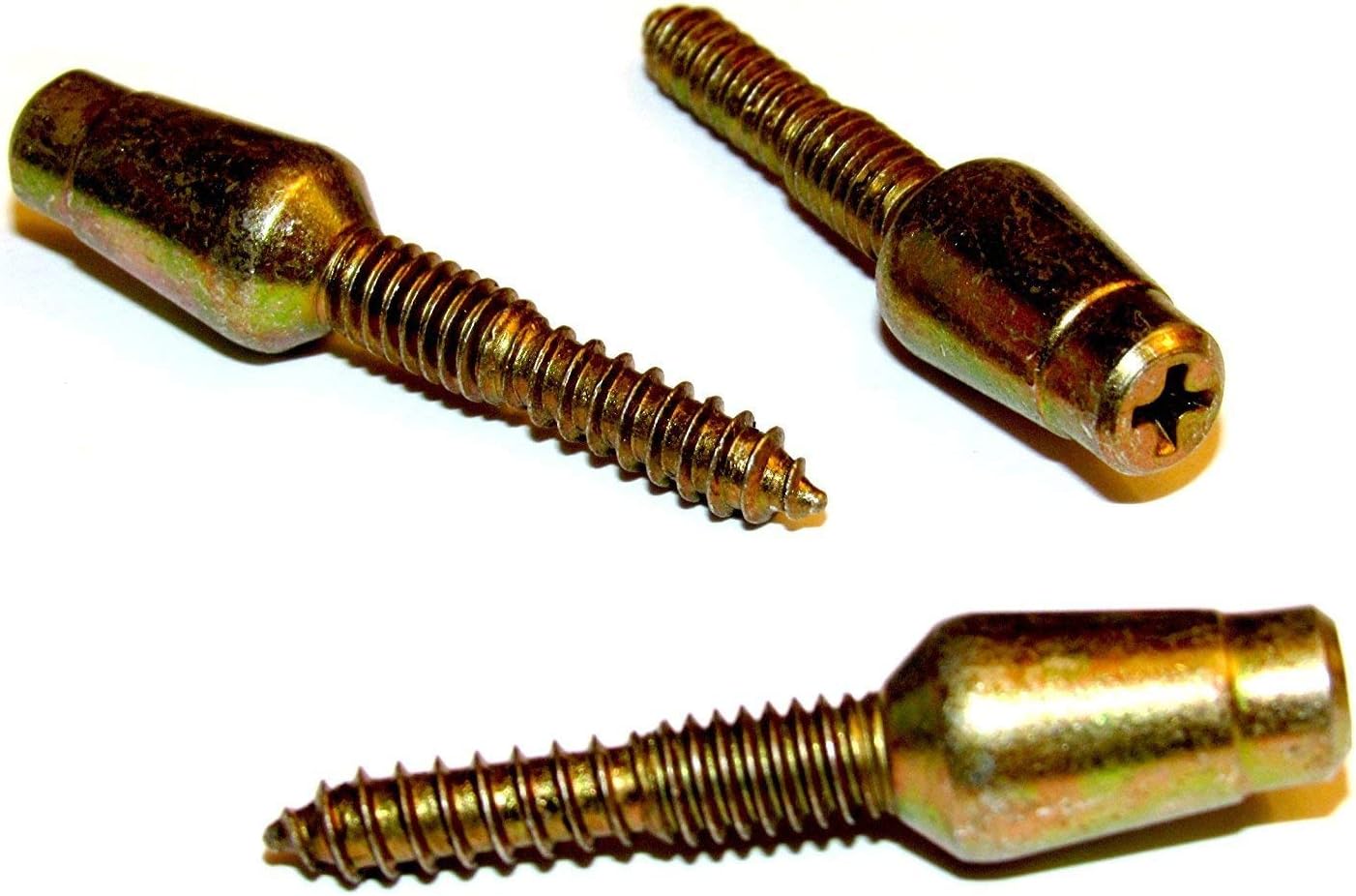 Door Hinge Security Pins / Screws / Stud, 3-Pack Kit