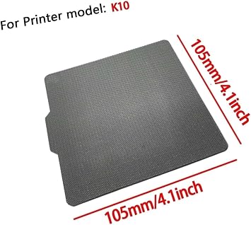 For Easythreed K10 3D Printer Platform 3pcs Set with Build Surface for Printing Projects