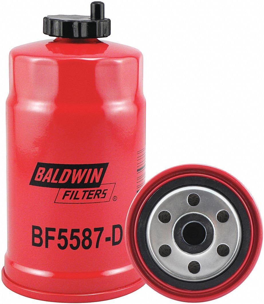 Baldwin Filters Secondary Fuel Filter with Drain