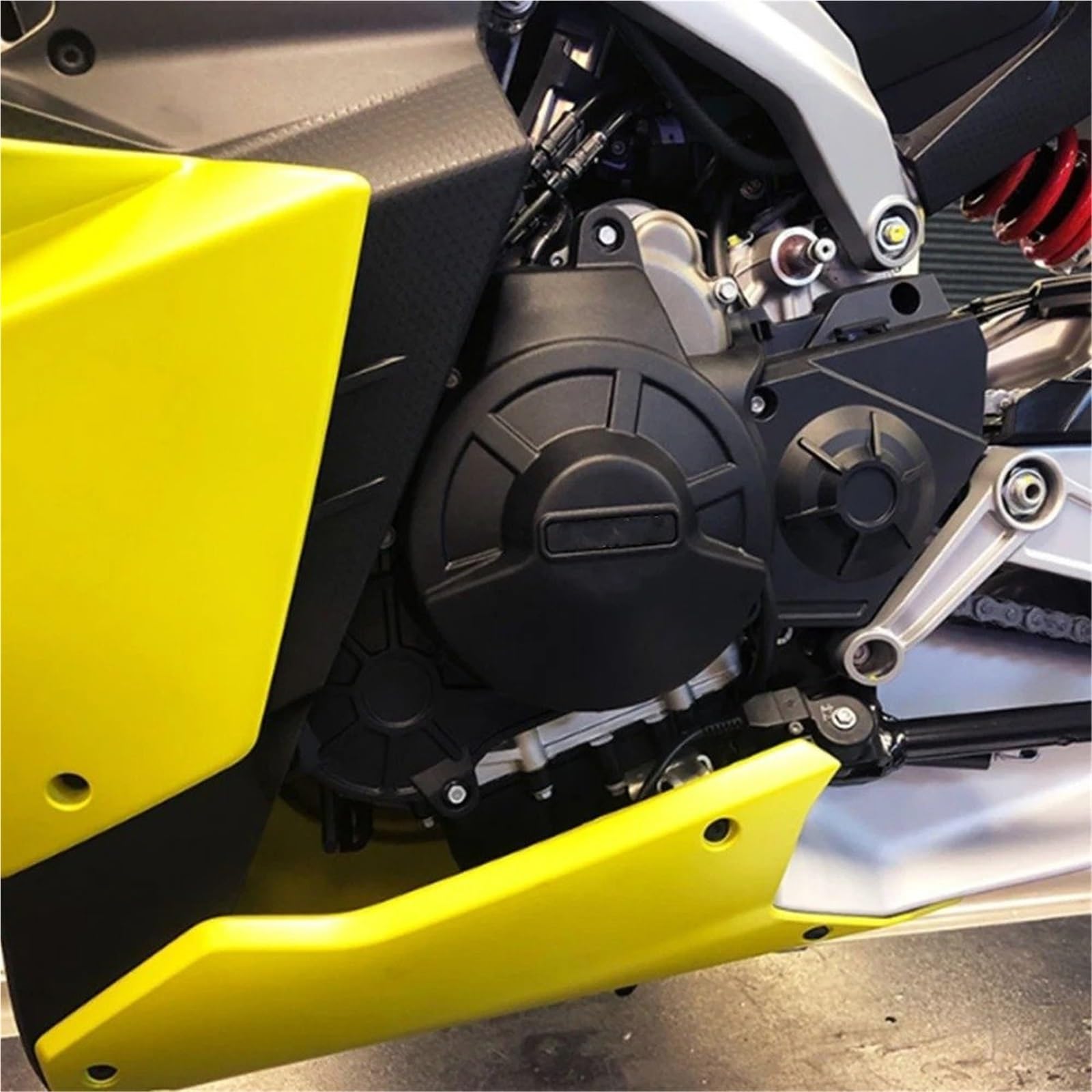 Tapa Protector De La Tapa del Motor para Aprilia RS660, para Tuono, para TUARER 660 RS 2021 2022 2023 Protección Embrague Bomba Agua Kit Cubierta Protección Embrague Motor