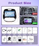 4G+128G Wireless Carplay Android Autoradio per Renault Captur Clio 2011-2018 9 Pollici Incell Schermo Autoradio con Android Auto GPS Navi WiFi Mirror Link Bluetooth FM/RDS/EQ/SWC Telecamera Posteriore - 8