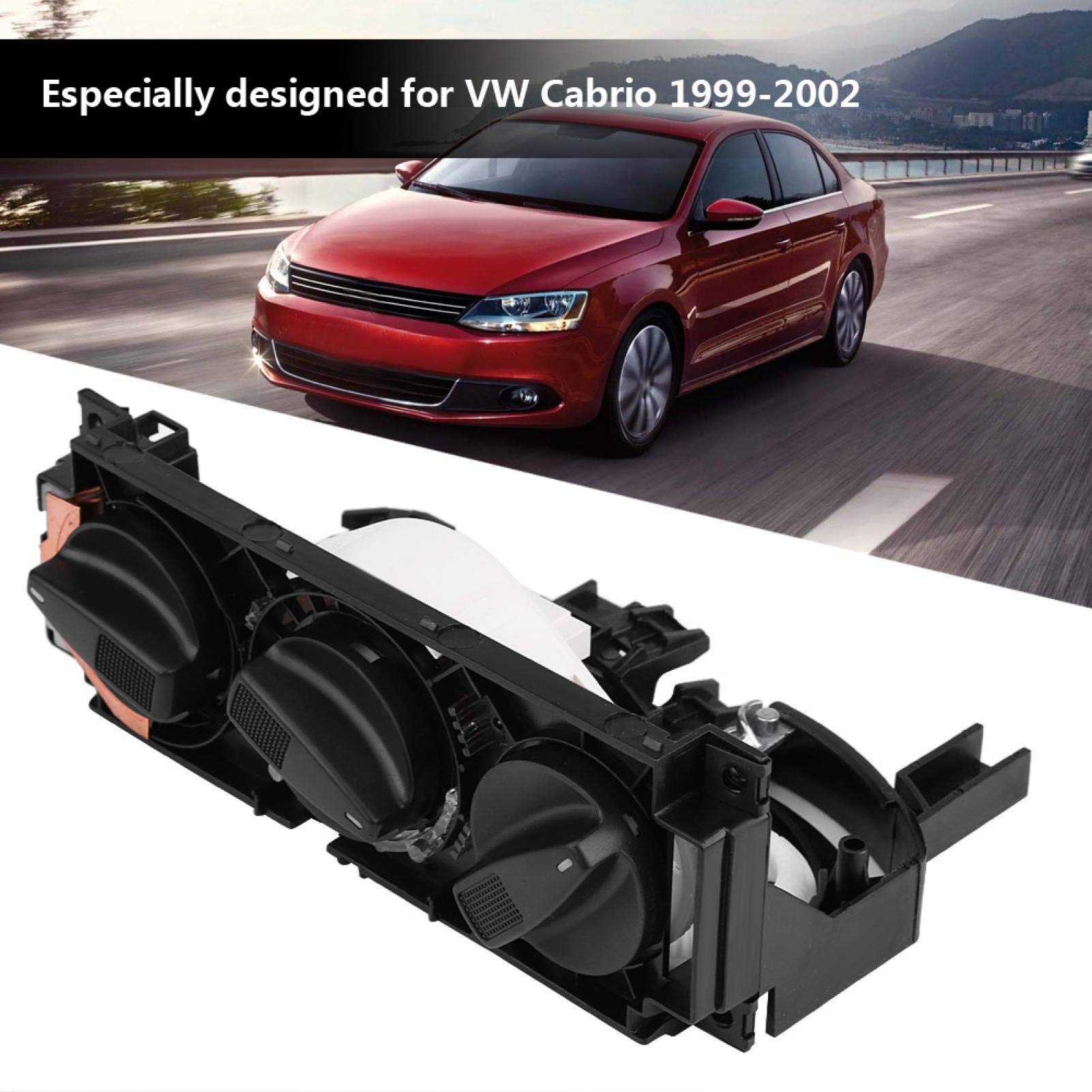 Perillas de repuesto para aire acondicionado para Cabrio 1999-2002 para GOLF y JETTA MK3 1992-1998 para VENTO 1992-1998 para TRANSPORTER T4 1993-2003 para EUROVAN T4 1993-2003